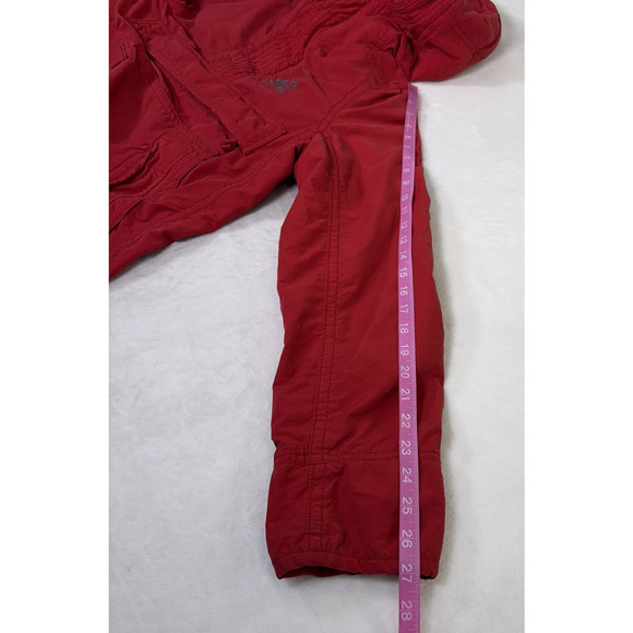 Y2K Abercrombie & Fitch Mens Small Red Pullover Hopkins Trail Jacket Charity - Picture 7 of 14